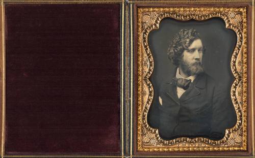 Bearded Man with Curly Hair