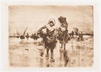 Mussel Gatherers in Chioggia