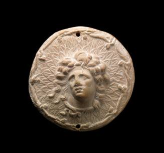 Miniature Votive Shield with Head of Alexander the Great as Gorgoneion