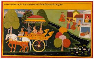 Rama, Sita and Lakshmana Leave Ayodhya
