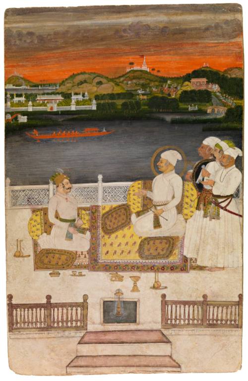 Maharaja Sawant Singh of Kishangarh Addresses His Son, Sardar Singh