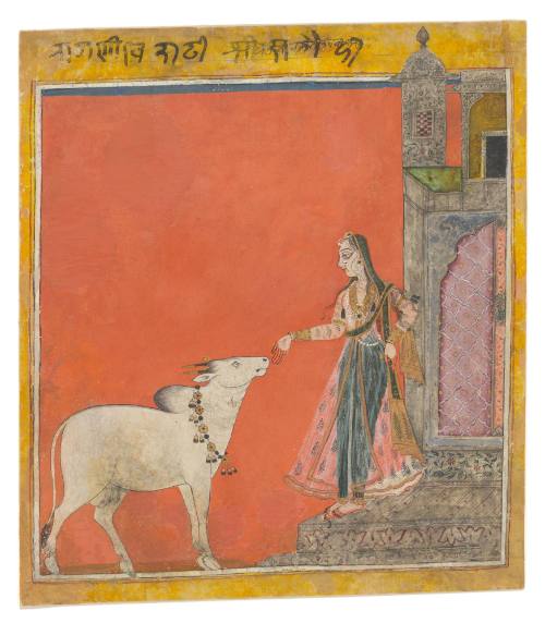Ragini Bhairavi: Lady with a Bull