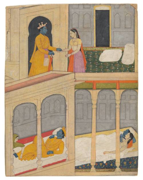 The Lovers Radha and Krishna
