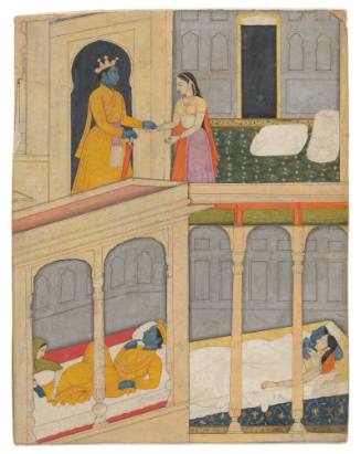 The Lovers Radha and Krishna