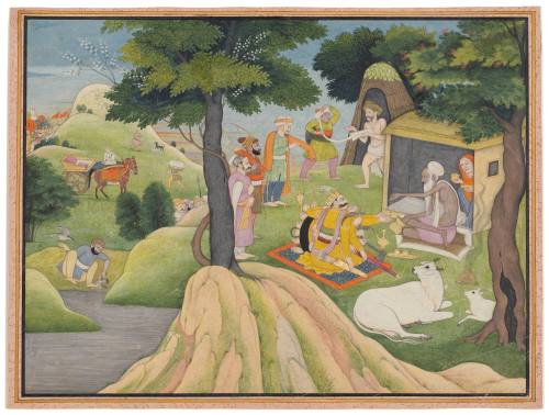 The Meeting at an Ashram