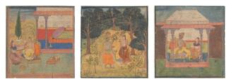 Three Illustrations from the 'Boston Rasikipriya'