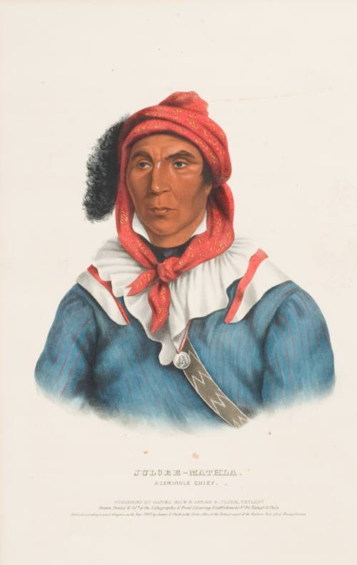 Julcee Mathla, a Seminole Chief