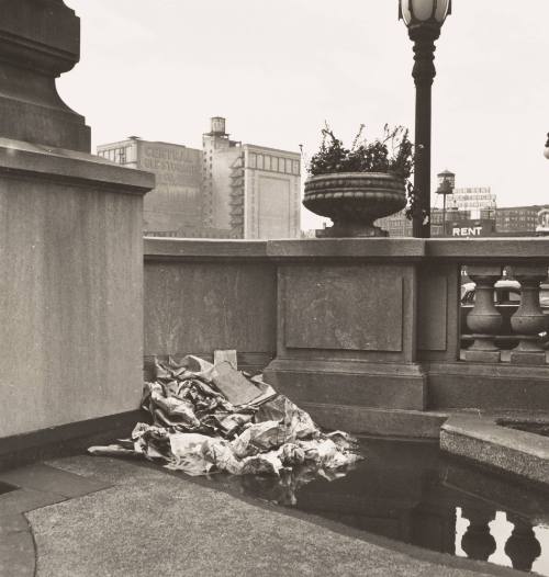 (Trash in Corner of Balcony, Chicago)