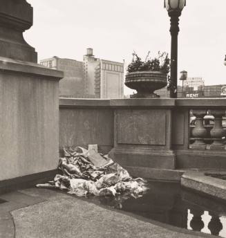 (Trash in Corner of Balcony, Chicago)