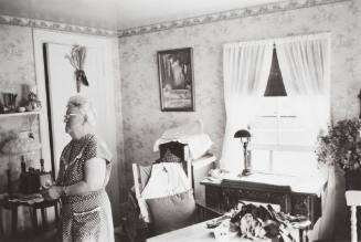 (Interior of a House with Unidentified Woman, Maine)