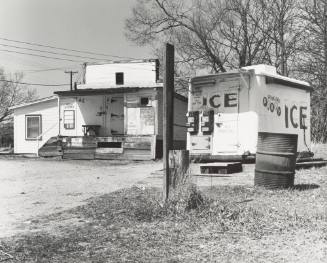 (View of Shack and Ice Machine, Old Lyme, Connecticut)
