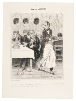 Waiter!...There it is!...(Garçon!..._voilà!...)