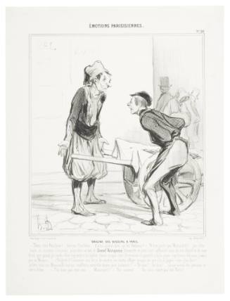 The Origins of the Street Vendor (Origine des Bédoins à Paris)