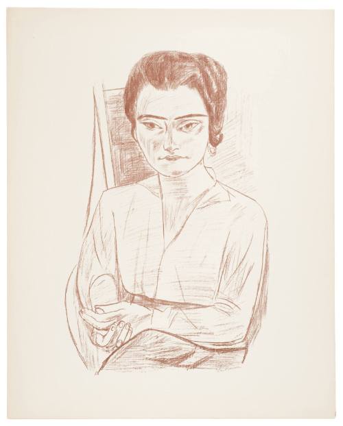 Young Woman-Portrait of Mrs. H.M. (Junge Dame [Bildnis Frau H.M.])