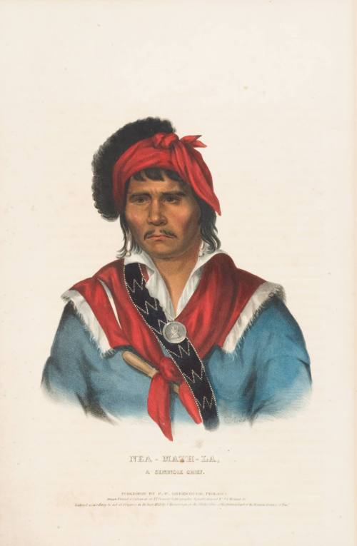 Neamathla, a Seminole Chief