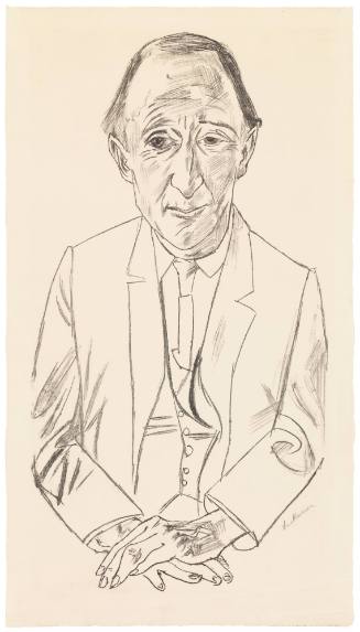 Portrait of the Composer Frederik Delius (Bildnis des Komponisten Frederik Delius)