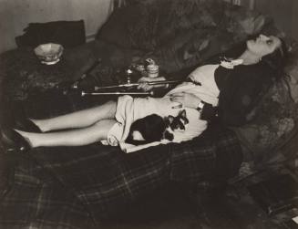 Opium Smoker Asleep (L'opiomare endorme "au chat")