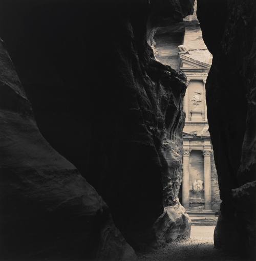 El Khazneh from the Siq, Petra, Jordan