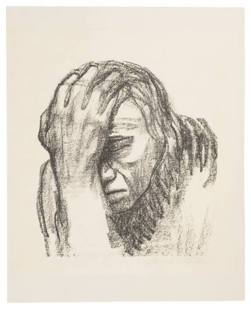 Woman Contemplating (Nachdenkende Frau)