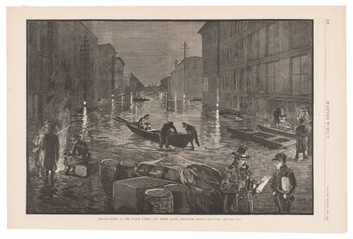 Head-Quarters of the Police Patrol and Relief Boats Cincinnati