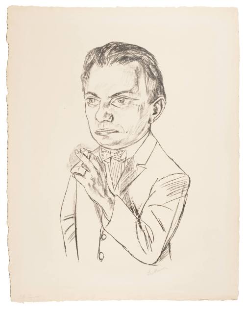 Portrait of Dr. Heinrich Simon (Bildnis Dr. Heinrich Simon)