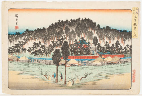 The Inari Shrine at the Oji (Oji Inari No Hokora)