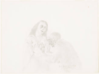 Man Looking at Necklace