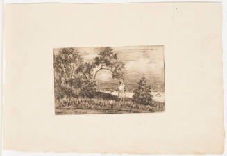 Girl on Riverbank Overlooking Ohio River