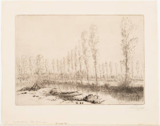 Peatbogs Near Amiens (Près d' Amiens, Les Tourbières)