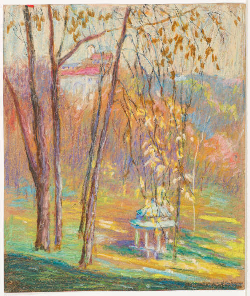 Cincinnati Art Museum from Reservoir