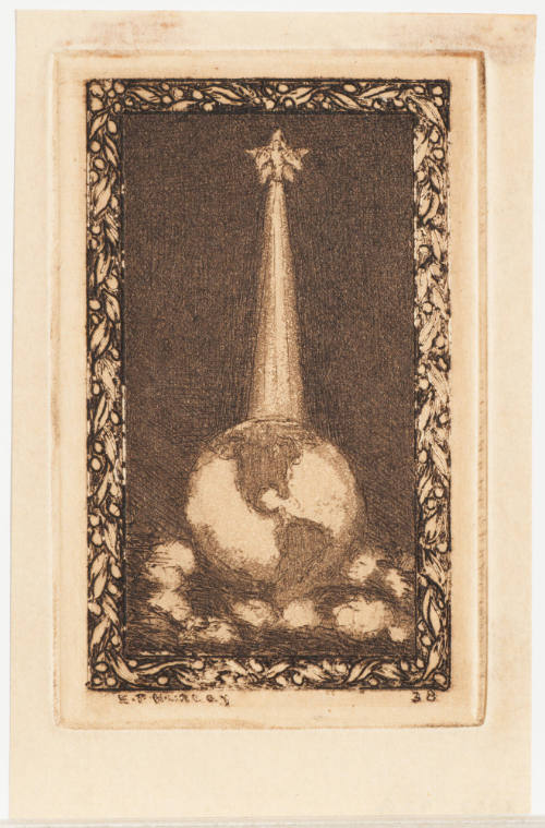 Christmas Etching, 1938