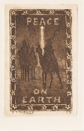 Christmas Etching, 1939