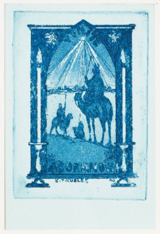 Christmas Etching, 1946