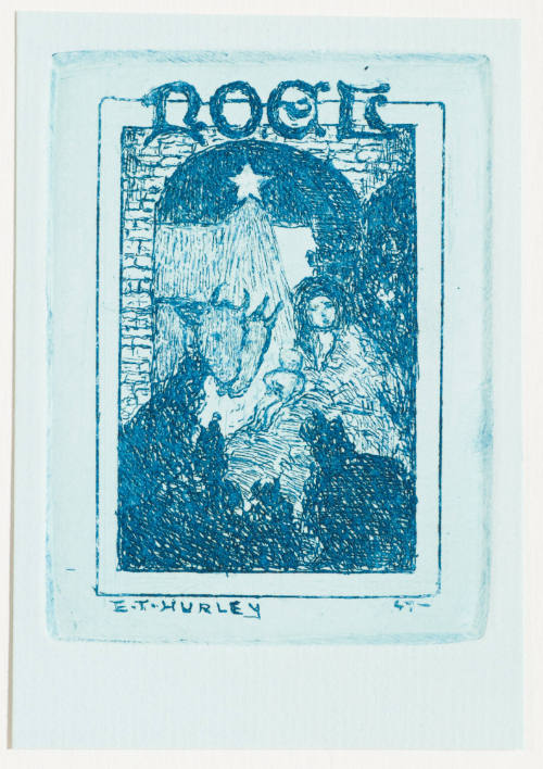 Christmas Etching, 1947