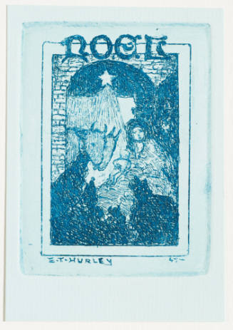 Christmas Etching, 1947