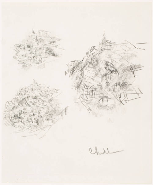 Three Studies of Mount Adams