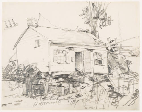 Study for 'Home-after-the Flood, New Richmond, OH'
