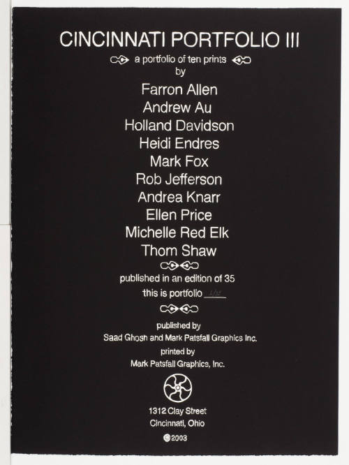 Cincinnati Portfolio III