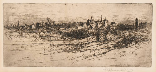 Mount Auburn from the Academy