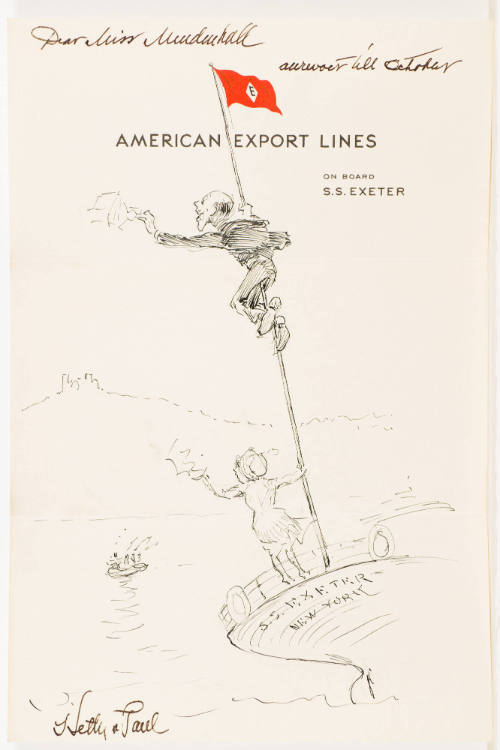 Letter to  Emma Mendenhall