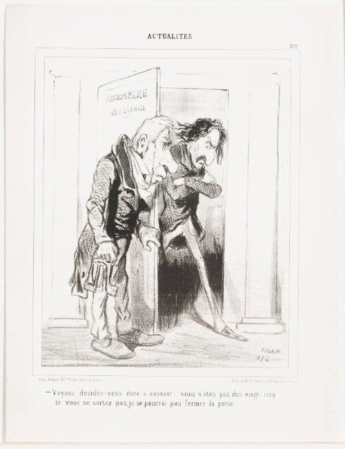 Let's See, Make up Your Mind then to Move Forward...[Voyons, décidez-vous donc à avancer...]