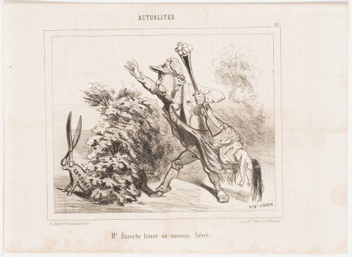 Mr. Baroche Scaring Up a New Hare [Mr. Baroche levant un nouveau lièvre.]