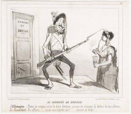 At the Congress of Dresden [Au Congrès de Dresde]