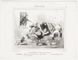 Representatives Taking Their Vacation [Les représentans prenant leurs vacanes]