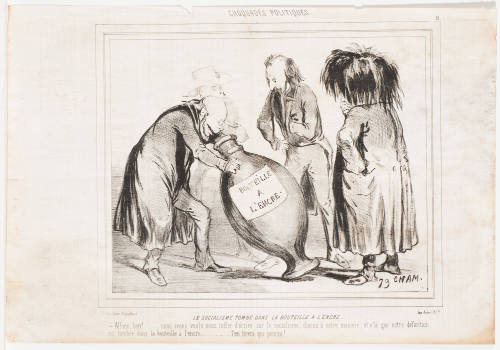 Socialism Fell in the Bottle of Ink [Le socialisme tombé dans la bouteille à l'encre]