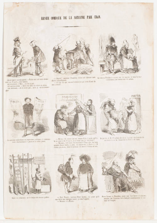 Weekly Comic Review by Cham [Revue comique de la semaine by Cham]