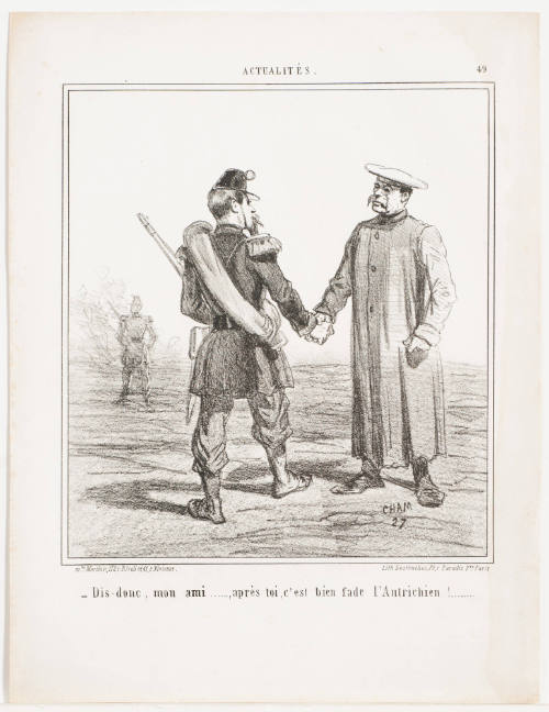 Say Then, My Friend... [Dis-donc, mon ami...]