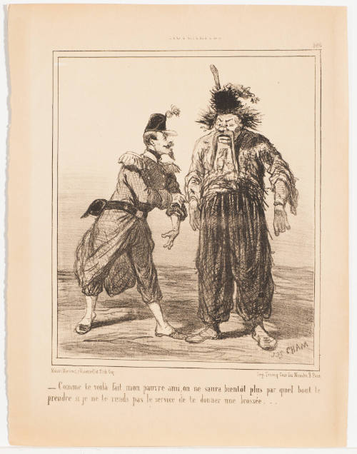 As You Stand Here, My Good Poor Friend..., [Comme te voilà, mon pauvre ami,...]