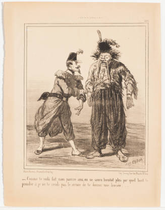 As You Stand Here, My Good Poor Friend..., [Comme te voilà, mon pauvre ami,...]