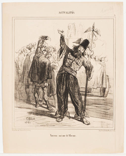 Mercury's New Costume [Nouveau costume de Mercure]